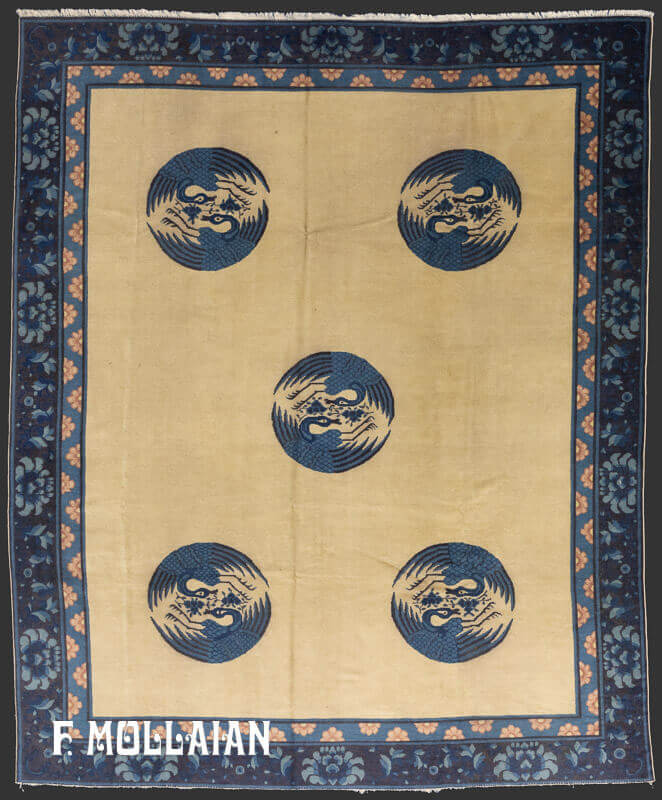 Antique Chinese Peking Rug n°:29650100